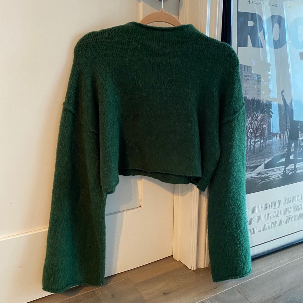 Free People Cropped Long Sleeve